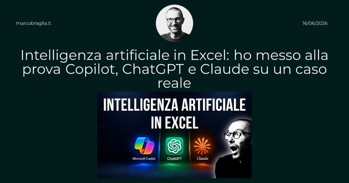 Intelligenza artificiale in Excel: ho messo alla prova Copilot, ChatGPT e Claude su un caso reale